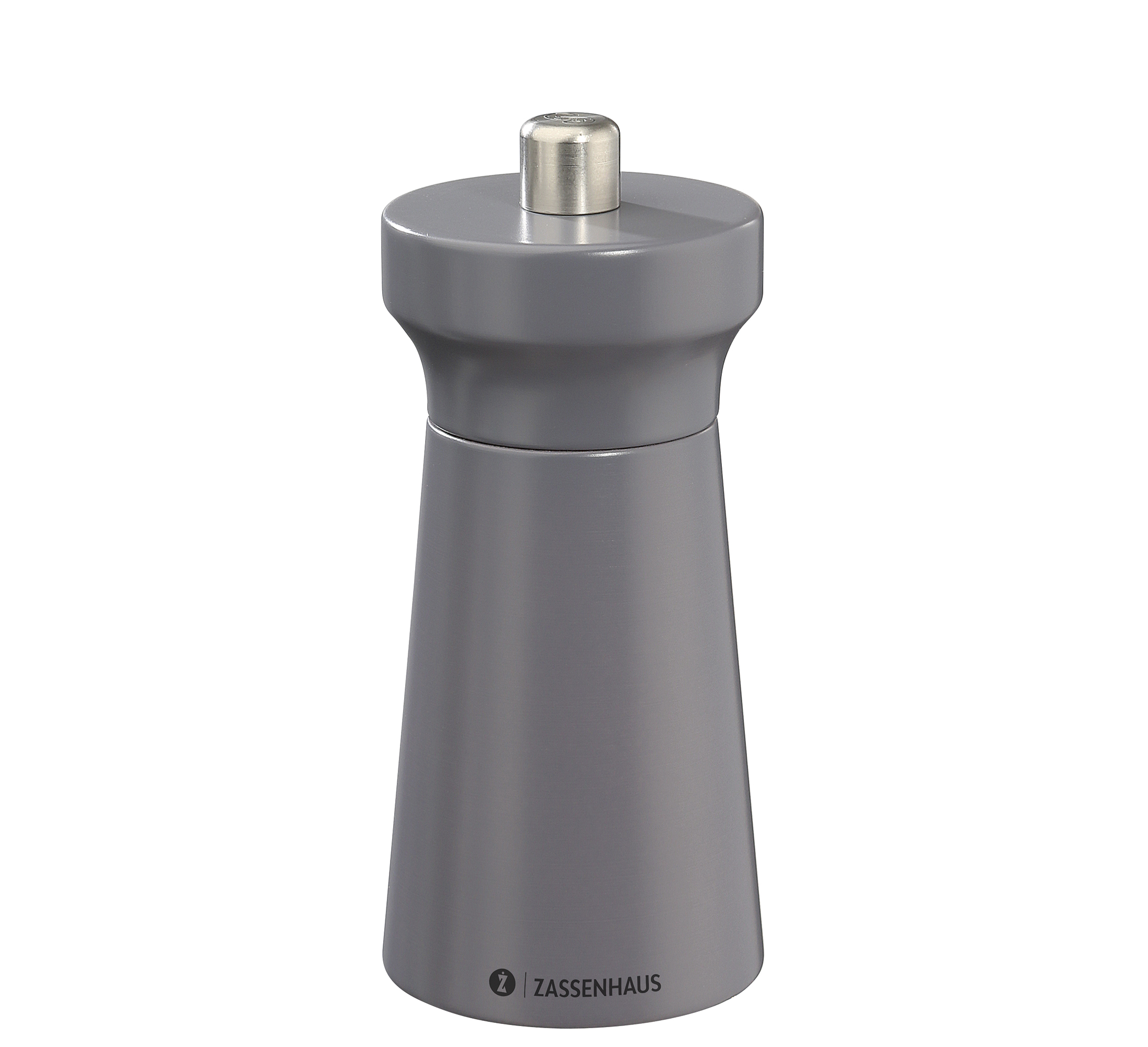 024005WESTERLAND GREY šedý mlýnek na sůl 12 cm ZASSENHAUS